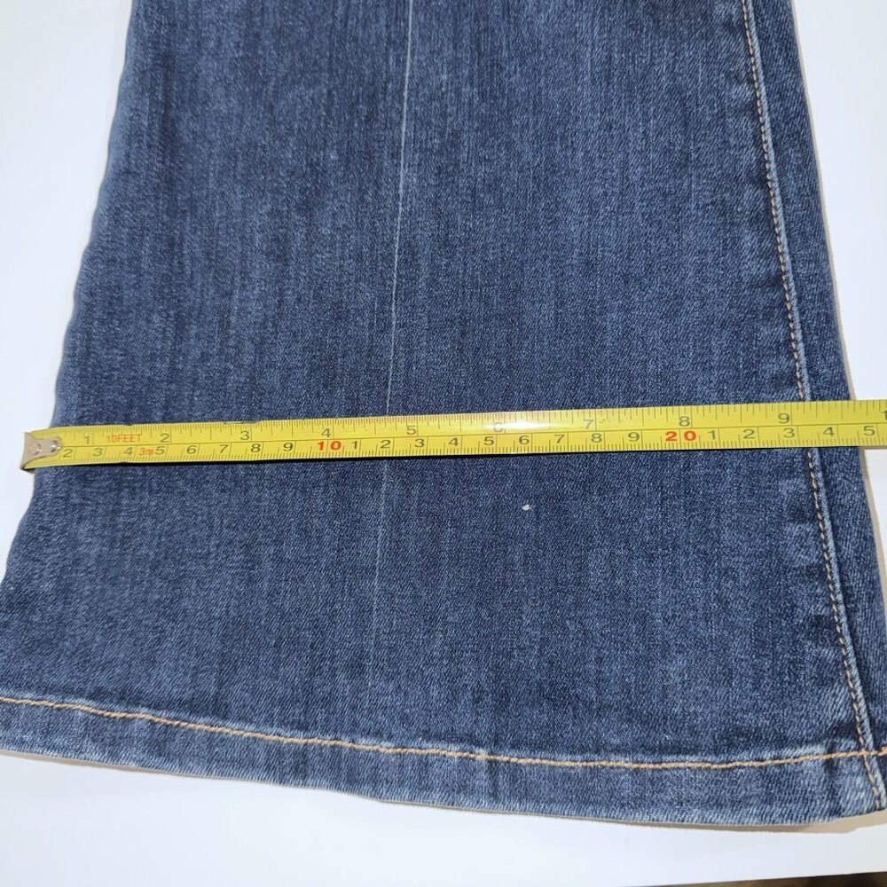 Current Elliott Women’s Jeans Sz 30‎ The Low Bell 70’s Flare Festival Bohocore - Picture 5 of 13